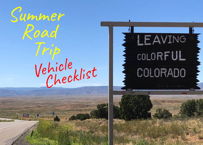 Summer Road Trip Vehicle Checklist - 10 things you need to do to your car before you head out of town!