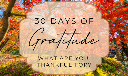 30 Days of Gratitude!