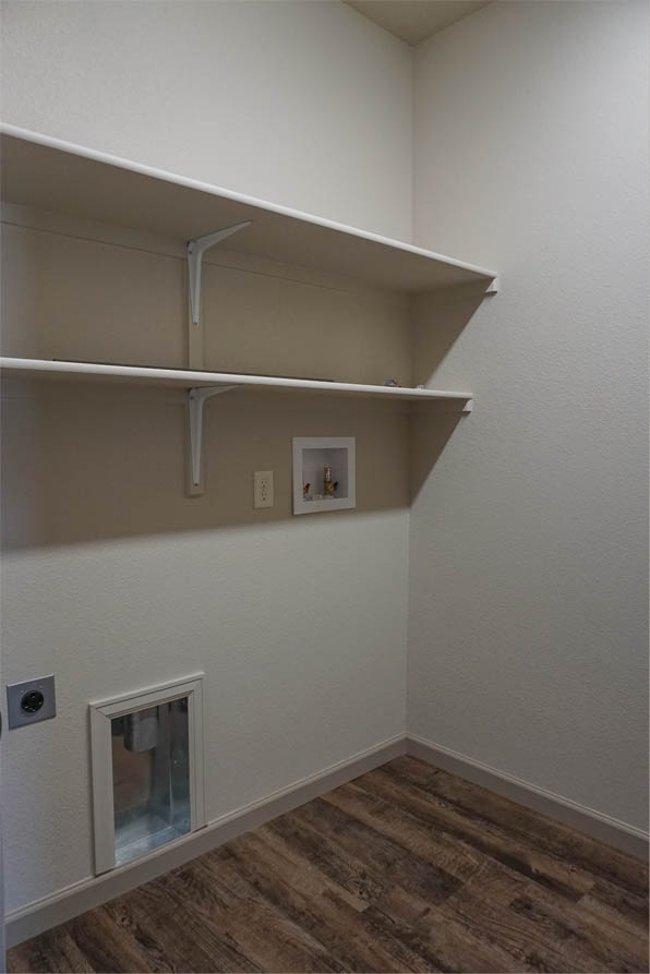 laundry room shelving