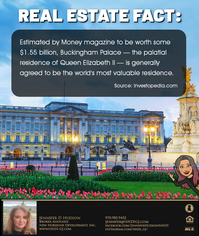 RE Facts: Buckingham Palace