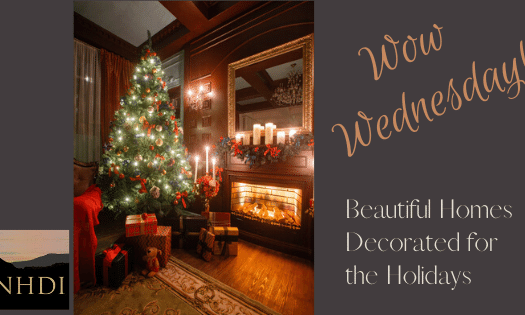 This week's Wow Wednesday features a beautiful Christmas fireplace scene to inspire you in your Holiday decorating!